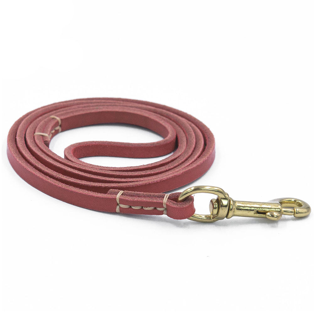Full-grain cowhide leather dog leash — Furmonogram