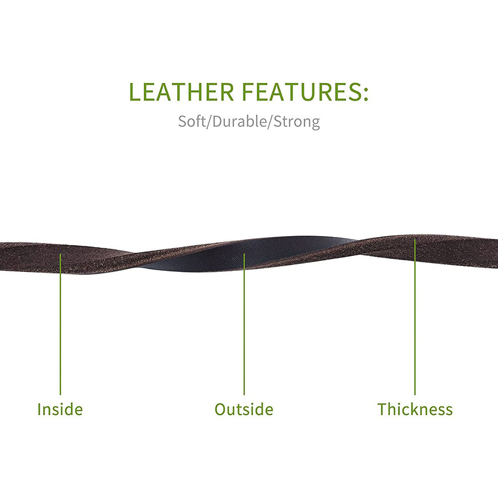 Furmonogram leather dog leash, matches the collar and tag